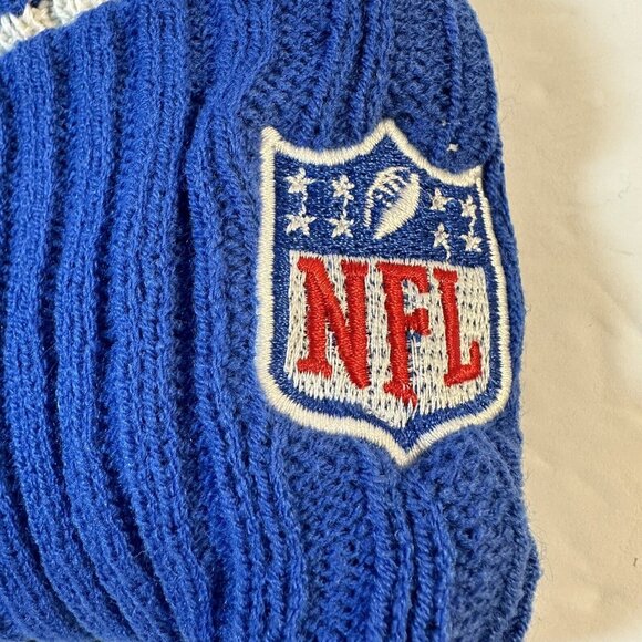 Indianapolis Colts New Era Winter Knit Hat Beanie Fleece Lined One Size NWT - Picture 7 of 9